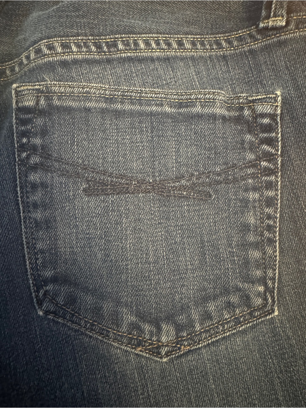 GAP Women's Medium Indigo Flare Wide-Leg Jeans - Picture 5 of 9